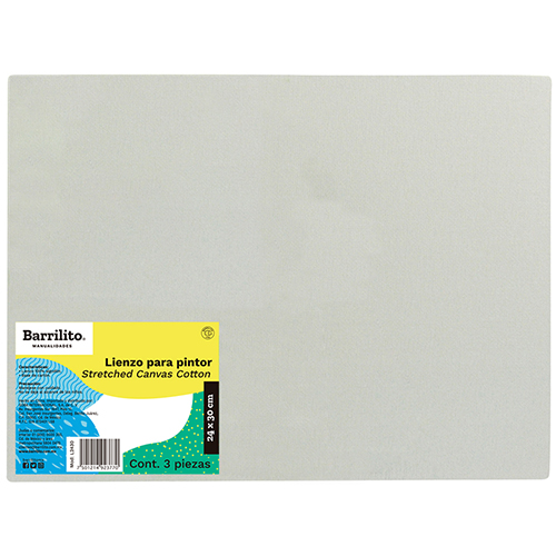 LIENZO BARRILITO 24X30CM L2430 UNIDAD