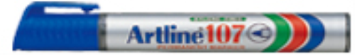 MARCADOR PERMANENTE ARTLINE 107 AZUL P/R