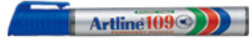 MARCADOR PERMANENTE ARTLINE 109 AZUL P/B