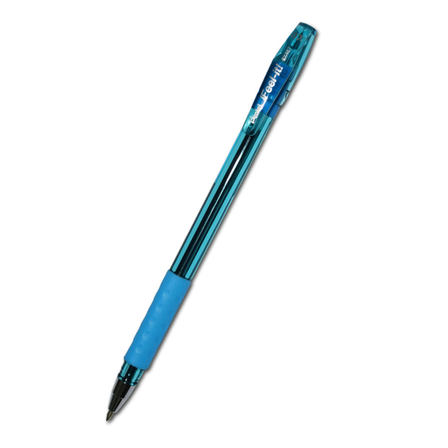 LAPICERO PENTEL BX487-S FEEL-IT CELESTE 0.7MM 