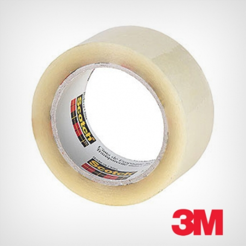 CINTA EMPAQUE 3M #301 TRANSPARENTE 48MMx40MT