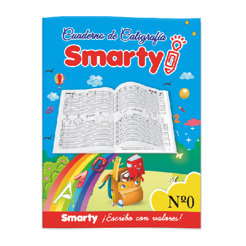 LIBRO CALIGRAFIA SMARTY #0 72 PAG