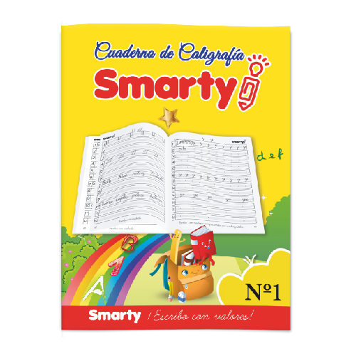 LIBRO CALIGRAFIA SMARTY #1 80 PAG