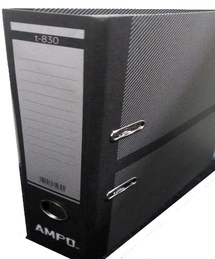 ARCHIVADOR AMPO T-830 PLUS CON RADOS S/INDICE