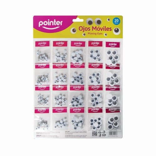 MANUALIDADES POINTER OJITOS NEGROS SM-301C 