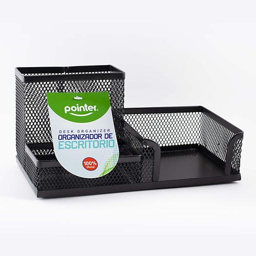 ORGANIZADOR POINTER D/ESCRITORIO METALICO DO-9003