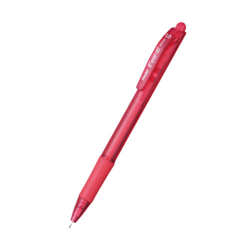 LAPICERO PENTEL BX420-B FEEL-IT ROJO 1.0MM 