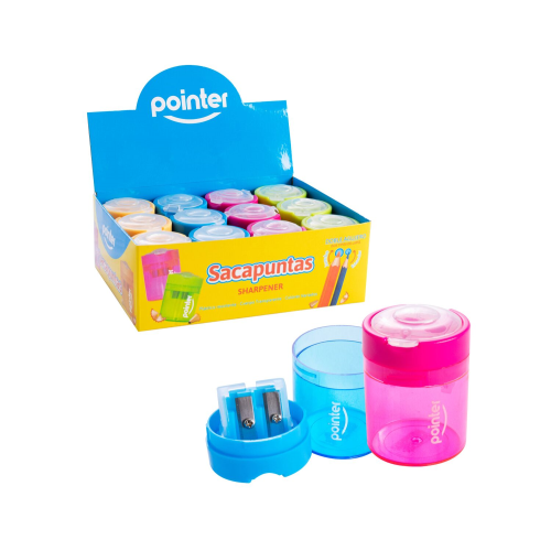 TAJADOR POINTER ACRILICO DOBLE HUECO SH-17504 REDONDO