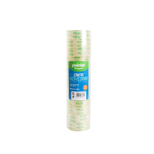 TAPE POINTER TRANSPARENTE 18MMX33M TP-1833SCN