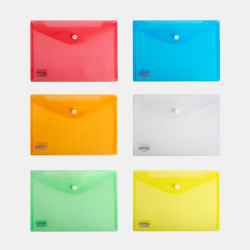 SOBRE PLASTICO POINTER MEDIA CARTA C/BROCHE HORIZONTAL FL-1705S