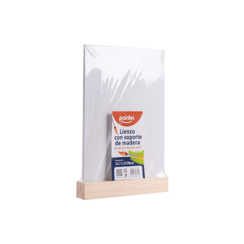LIENZO POINTER CUADRO C/SOPORTE 12.7X17.78CM CA-57S