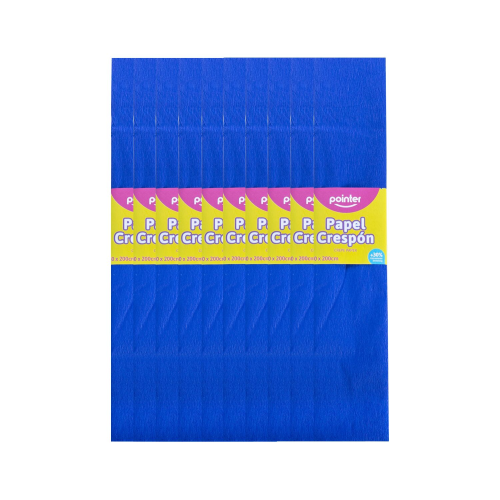PAPEL CREPE POINTER AZUL 50X200CM CP-707