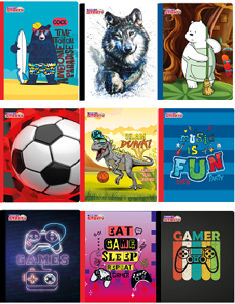 CUAD COS SMARTY GDE RAY MASC T25  100HJ SMK-0310017/SMA-0310017 UNIDAD