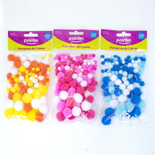 MANUALIDADES POINTER POM POM COL SUR BLT-150UD ANC-1986