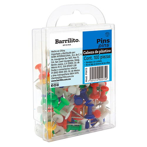 TACHUELAS BARRILITO  PIN13 CJ-100UD
