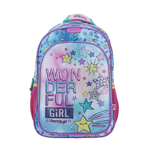 MOCHILA CHENSON HAPPY GIRL 17" WIND P/TABLET HG64607-U A2