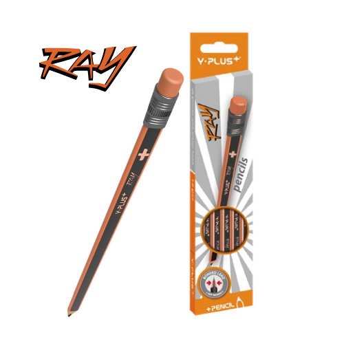 LAPIZ GRAFITO Y-PLUS RAY TRIANGULAR HB CJ12UD PX120310
