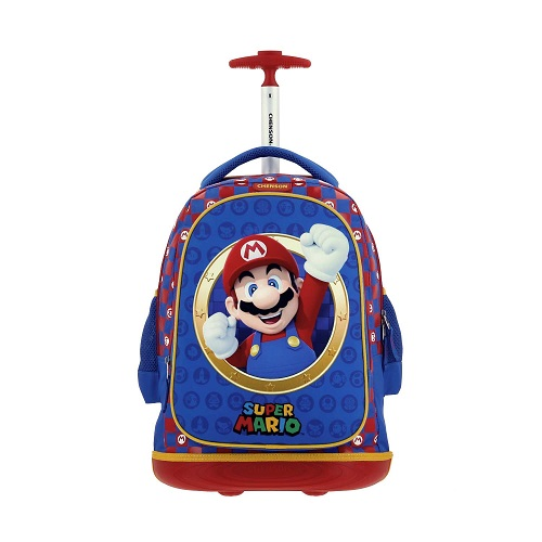 MOCHILA CHENSON MARIO 17" MARSH C/RODO MB65915-9 A4