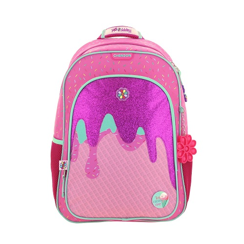 MOCHILA CHENSON HAPPY GIRL 17" STRANGE P/TABLET HG65912-P A4