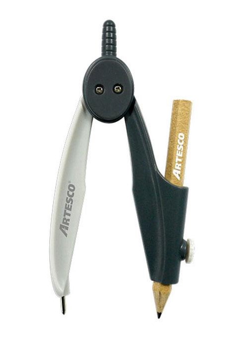 COMPAS PLASTICO CON LAPIZ