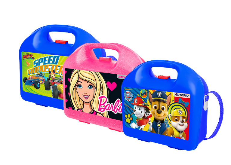 LONCHERA PLASTICA MOTIVOS VARIADOS SURTIDO