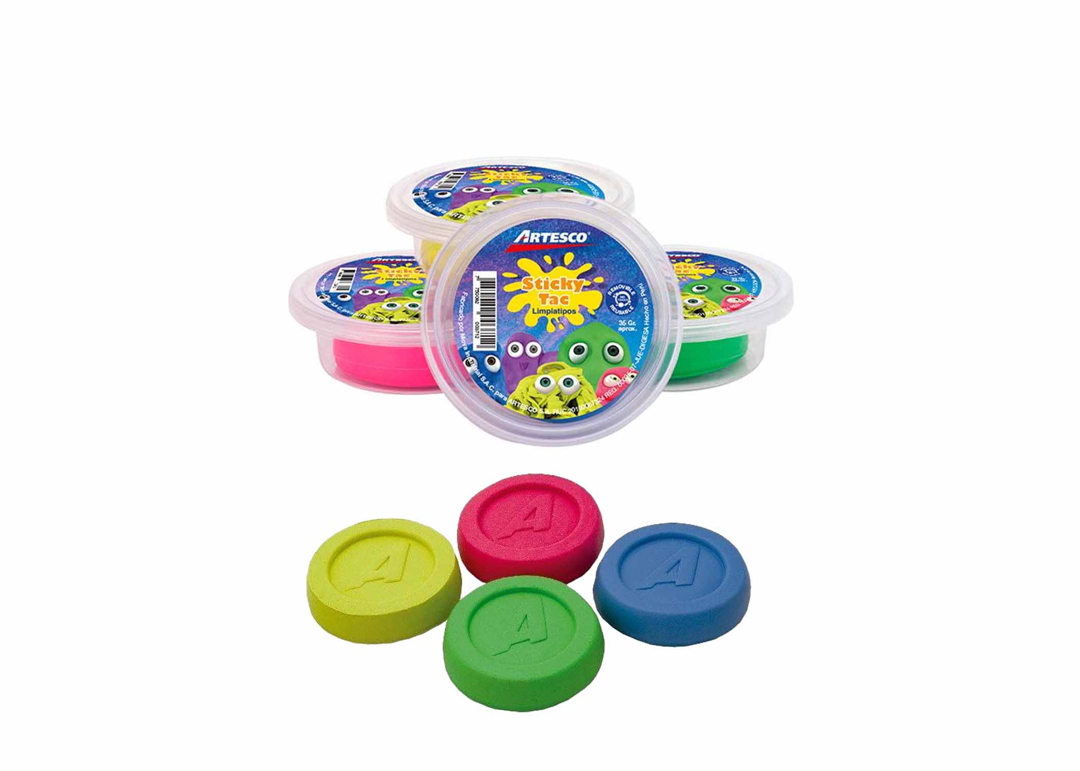 MASITA MOLDEABLE LIMPIATIPOS 35GR COLOR PASTEL