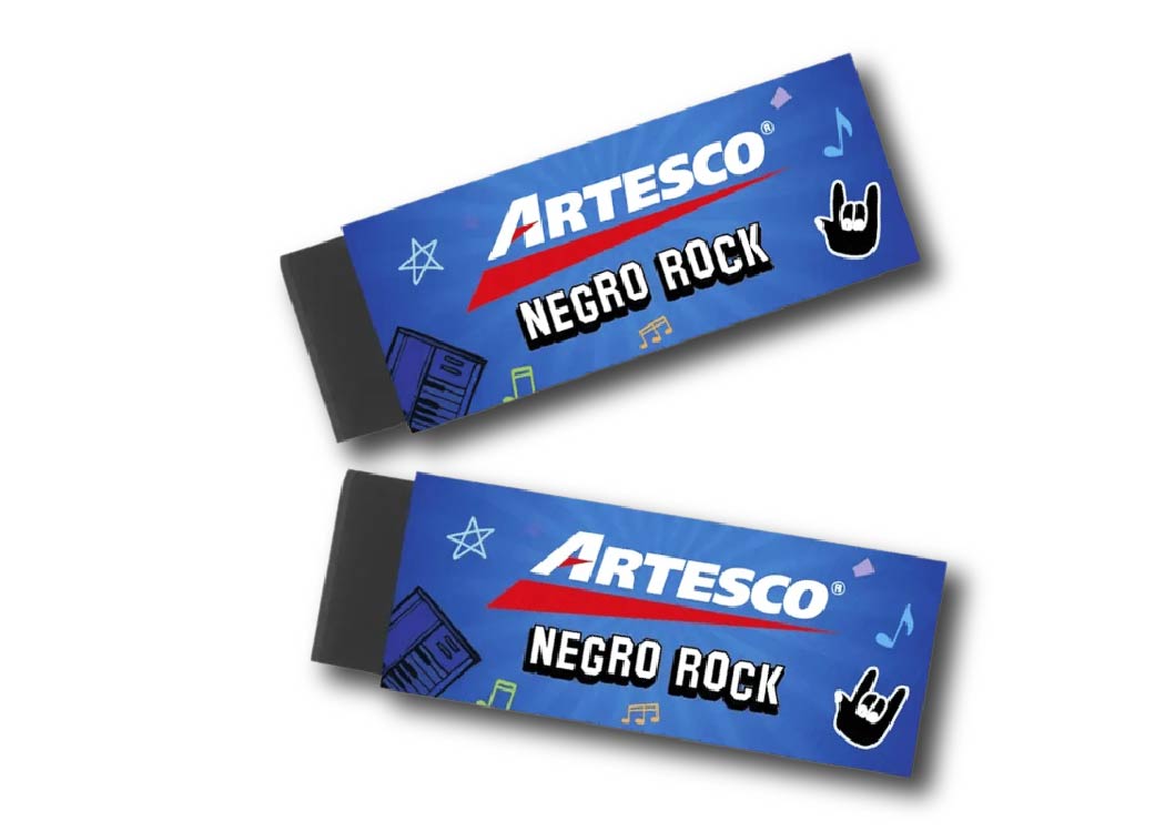 BORRADOR NEGRO ROCK UND.