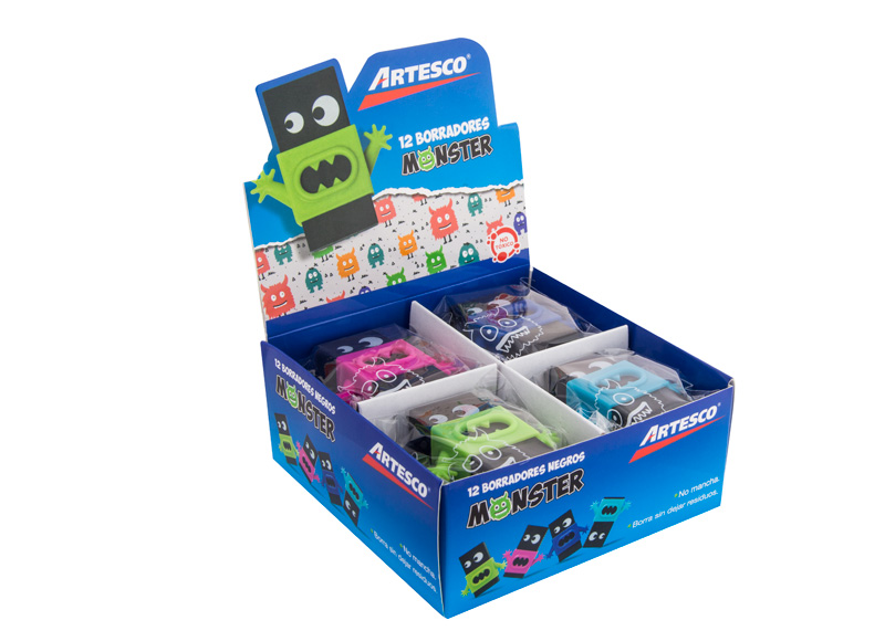 BORRADOR NEGRO MONSTER UND