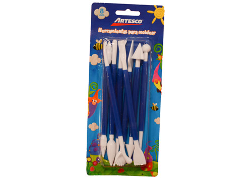 HERRAMIENTAS PLASTICAS P/MOLDEAR 8 PCS