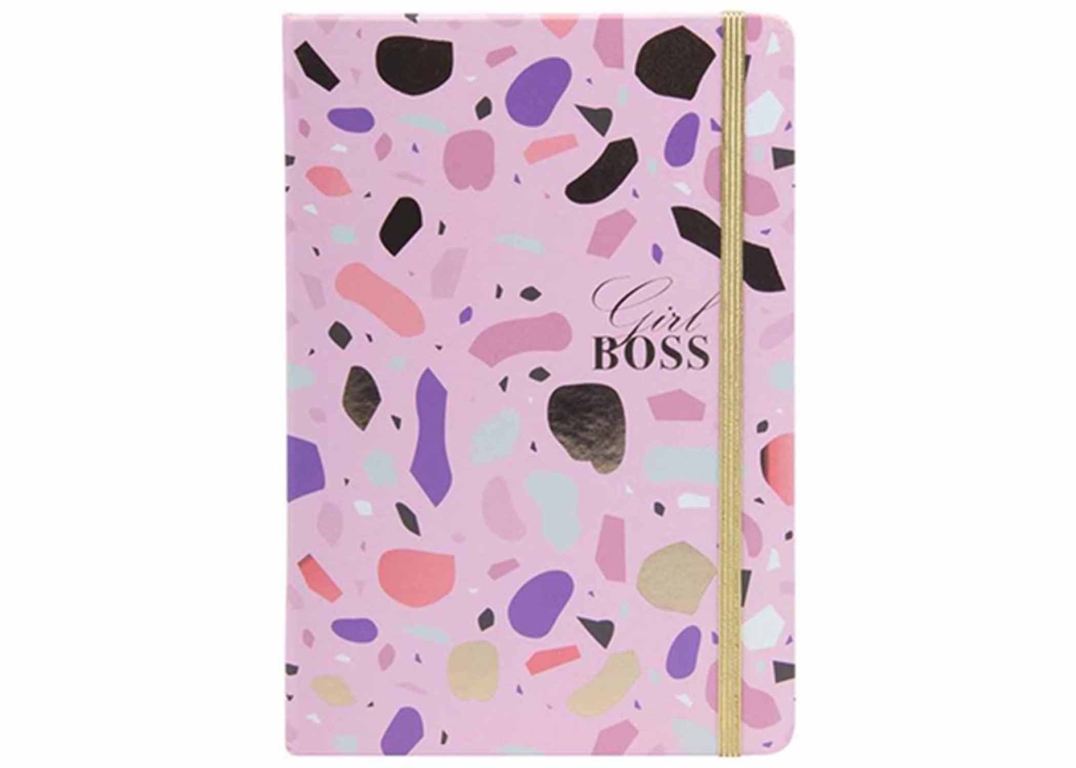 LIBRETA UV GIRL BOSS C/LIGA 21x14.50x1.20cm