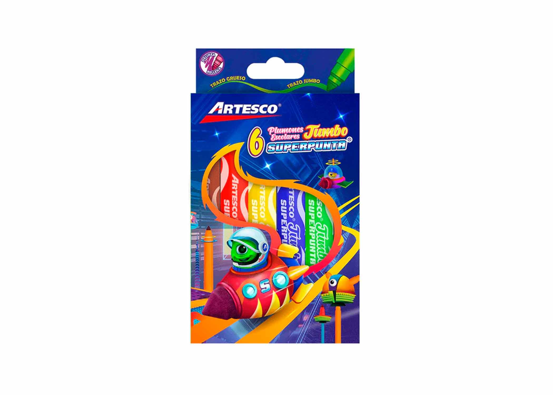MARCADOR JUMBO SUPERPUNTA X6