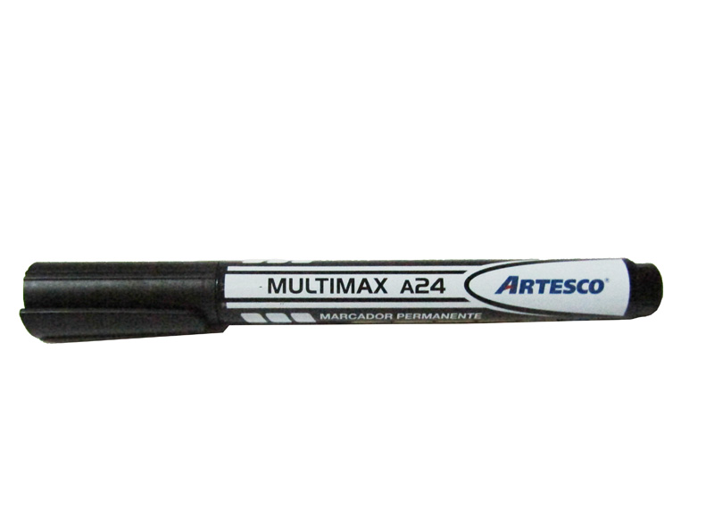 MARCADOR PERMANENTE MULTIMAX A24 NEGRO