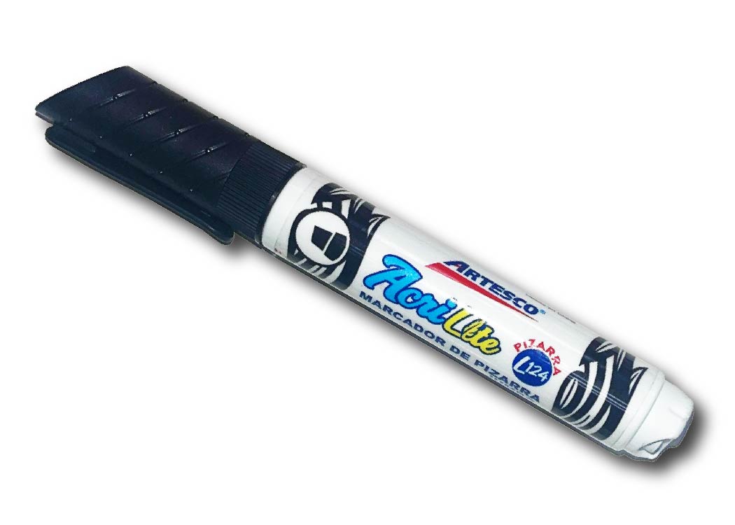 MARCADOR ACRILICO L124 ACRILITE NEGRO