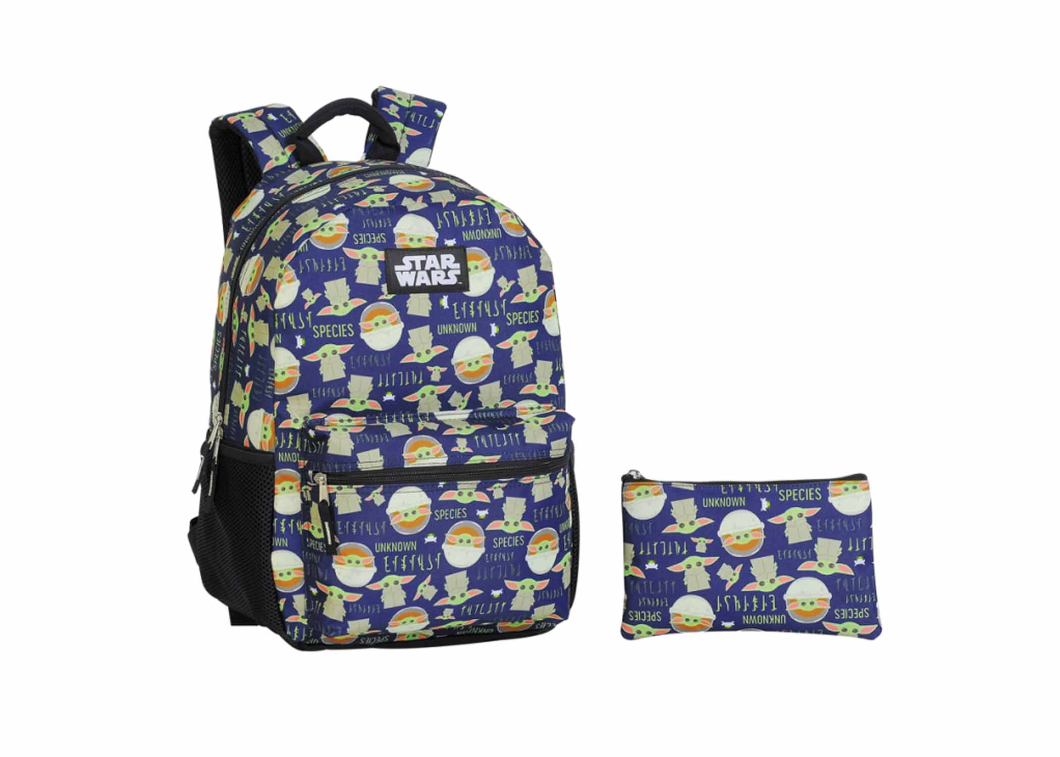 MOCHILA PARA LAPTOP + LONCHERA GROGU MANDALORIAN