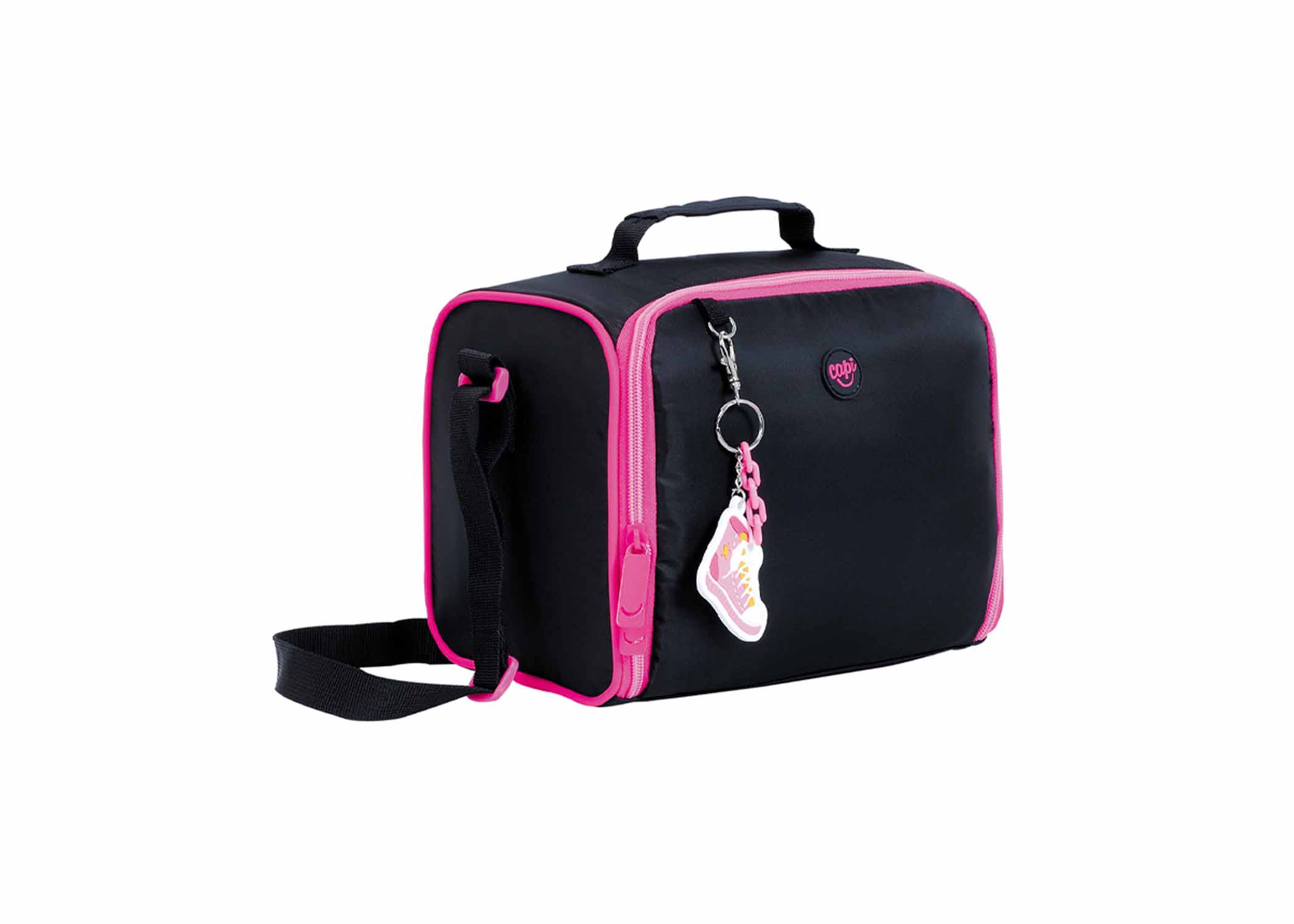 LONCHERA SKATE GIRL ROSA/NEGRO JF