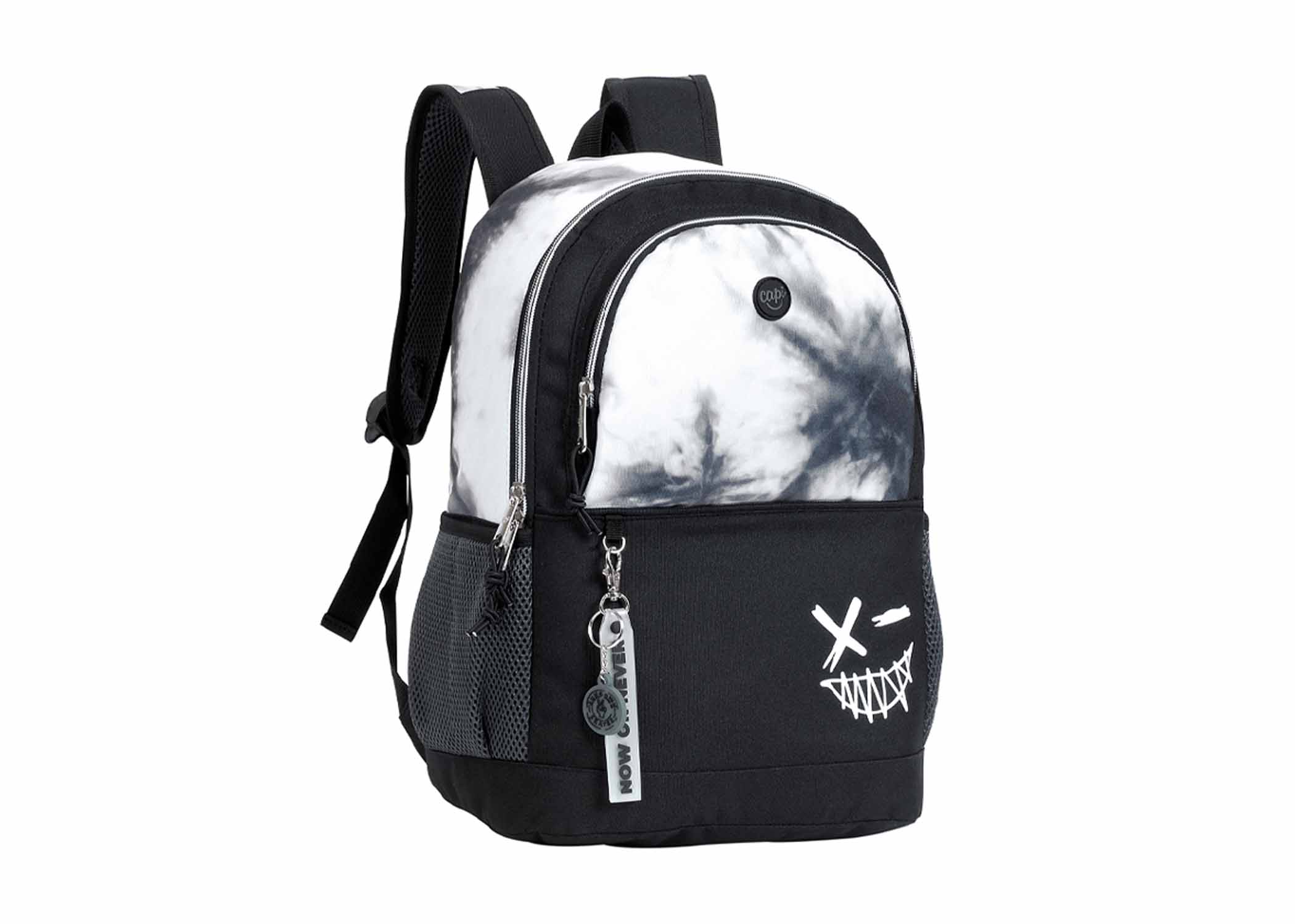 MOCHILA P/LAPTOP STREET ART NEGRA 16PLG JM