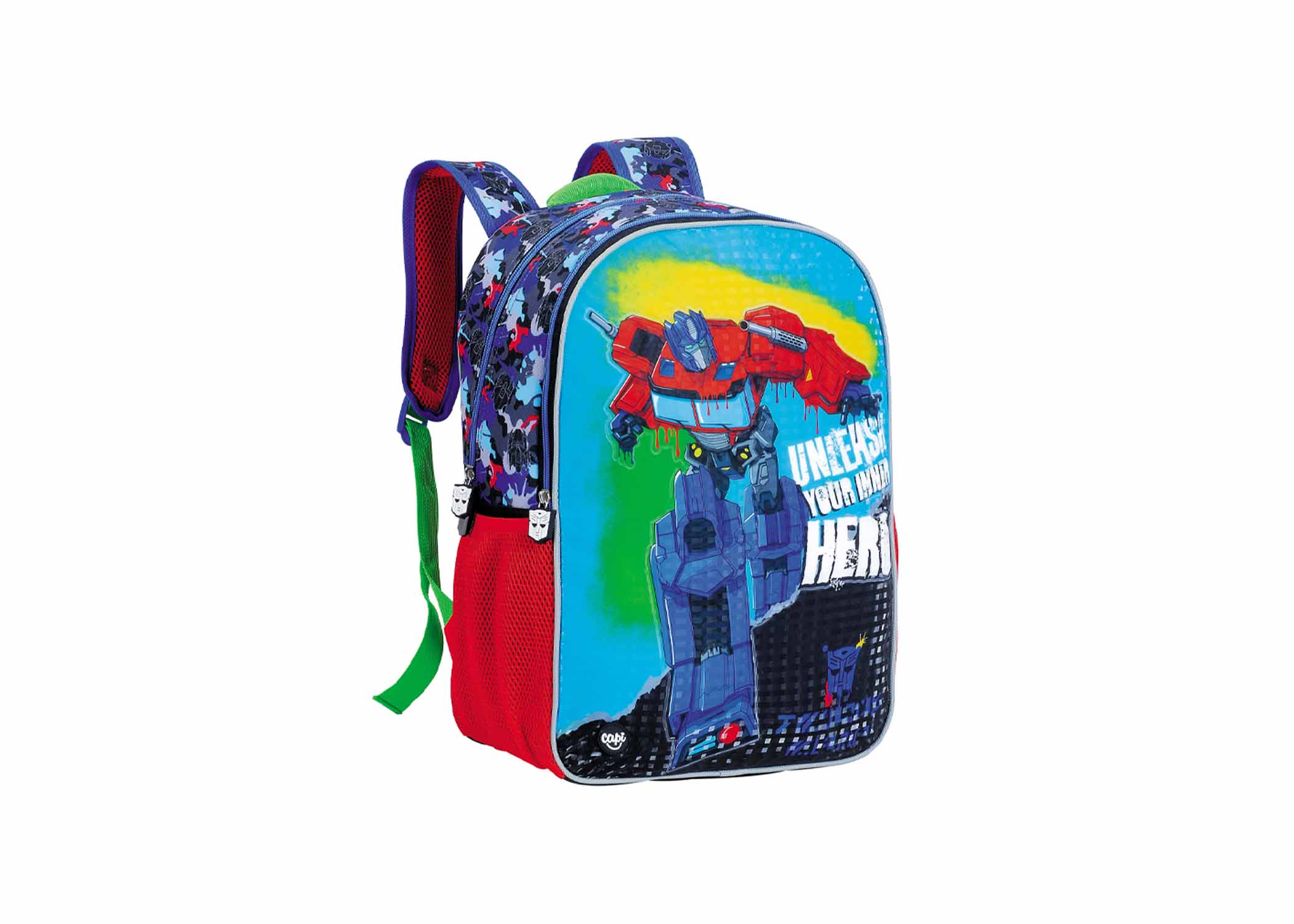 MOCHILA ESCOLAR 16 plg TRANFORMERS