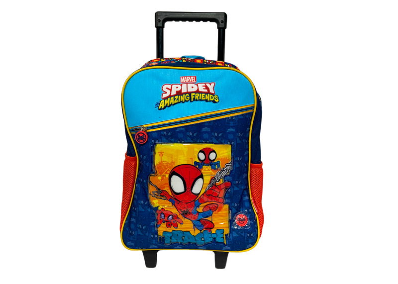 MOCHILA ESCOLAR C/RUEDA 16 plg SPIDEY
