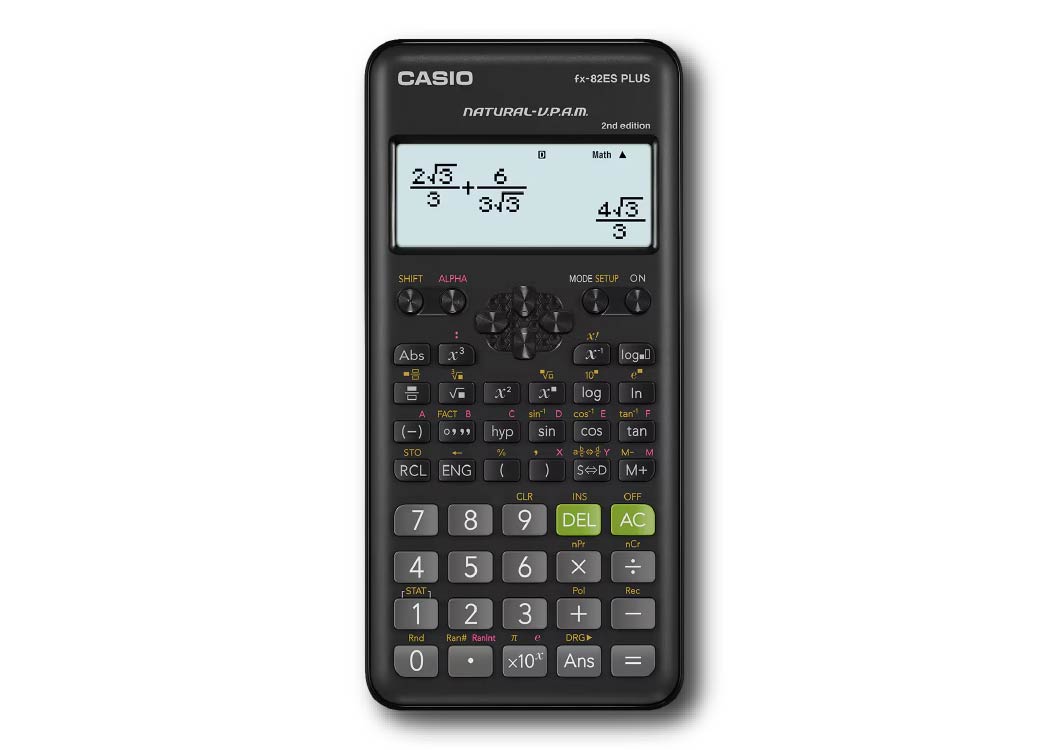 CALCULADORA CIENTIFICA DE 252 FUNC.FX82ES AZUL.