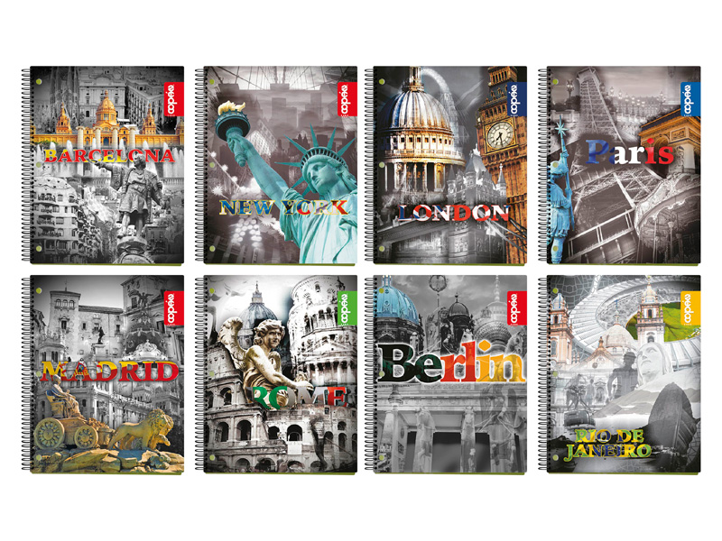 CUAD UNIV D/O 100H RAYA CIUDADES