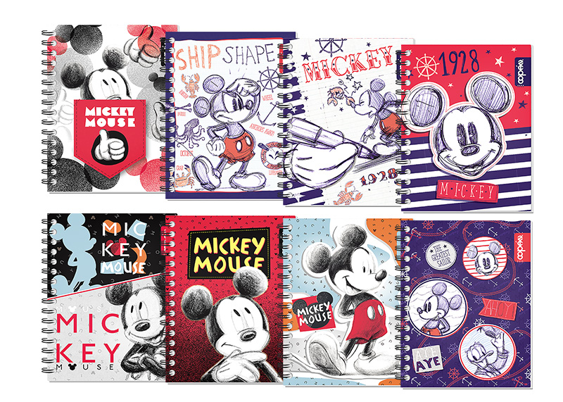 CUAD UNIV D/O 100H RAYA MICKEY DISNEY