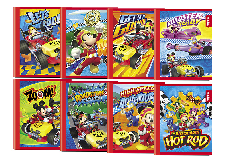CUAD COS GDE 100-200H RAYA MICKEY ROADSTER RACERS DISNEY