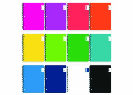 CUAD COS GDE 100-200H D/L COLORES PAUTADO