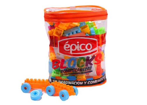 JUEGO DE BLOQUES LEGOS ARMABLES 130PZAS