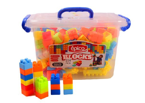 JUEGO DE BLOQUES LEGOS ARMABLES 230PZAS