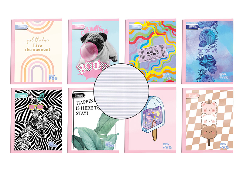 CUAD COS GDE 100H 19X24.5CM PAUTADO GAMA ALTA(COD.19196) FEM