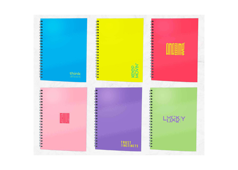 CUAD UNIV 100H 1/L NOTEBOOK PORTADA COLORES SURT