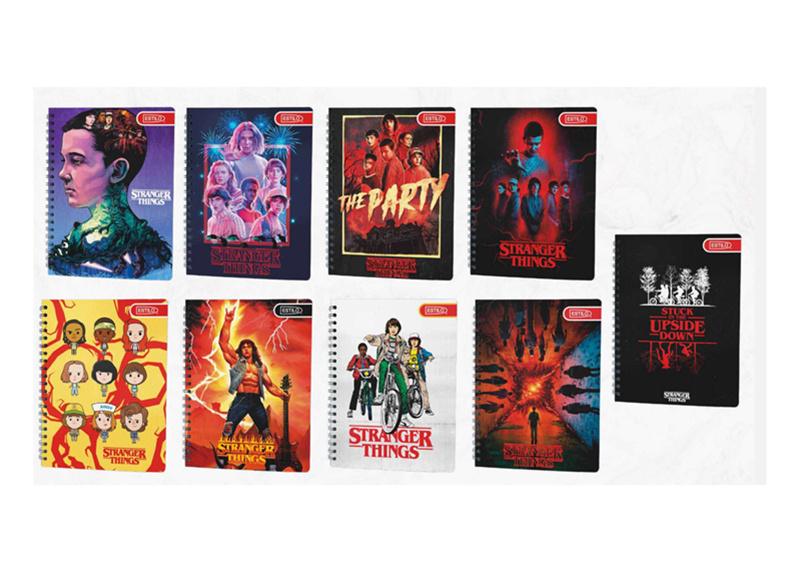 CUADERNO UNIVERSITARIO 100H CDRS 7MM STRANGER THI EXP