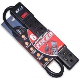 REGLETA TOMA CORRIENTE 110V 6 ENTRADAS PS-001B
