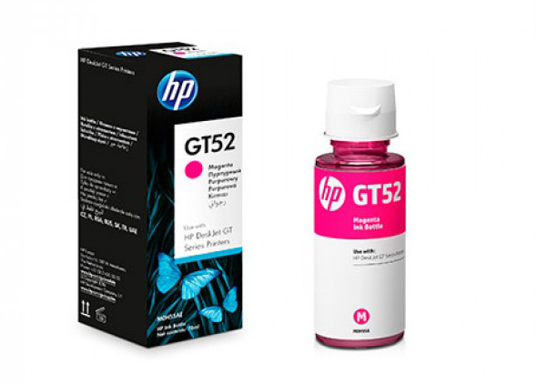 BOTELLA DE TINTA HP #GT52 MAGENTA PARA GT 5820/5810